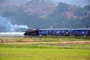 若桜鉄道ＳＬ試験運行01(掲載用）